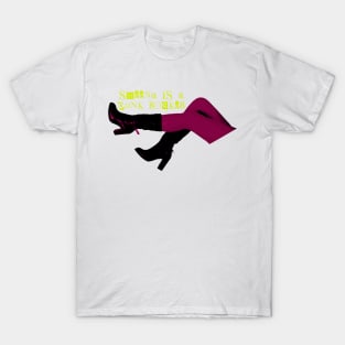 foot slice girl punk rocker T-Shirt